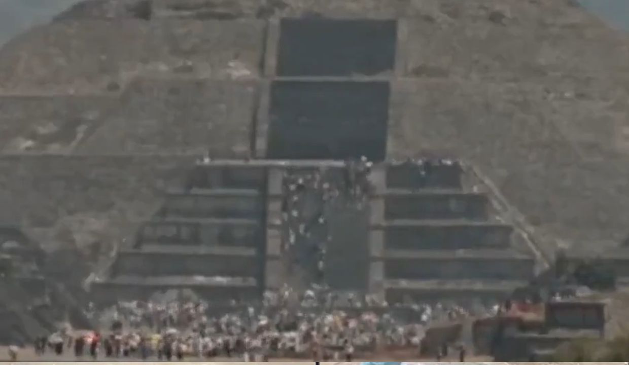 VIDEO: Cámaras de vigilancia captan el MOMENTO EXACTO de la balacera que ocurrió en Teotihuacán