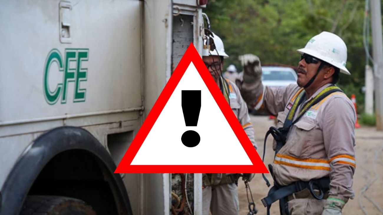 ¡Peor que diablitos! Falsos trabajadores de la CFE roban cable de luz y extorsionan usuarios