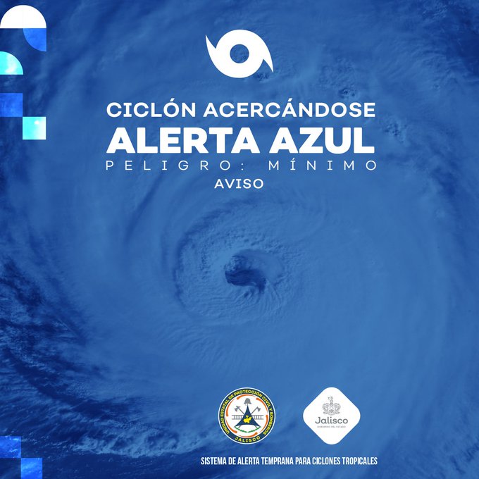 Suspenden clases en 29 municipios de Jalisco por efectos de "Narda"
