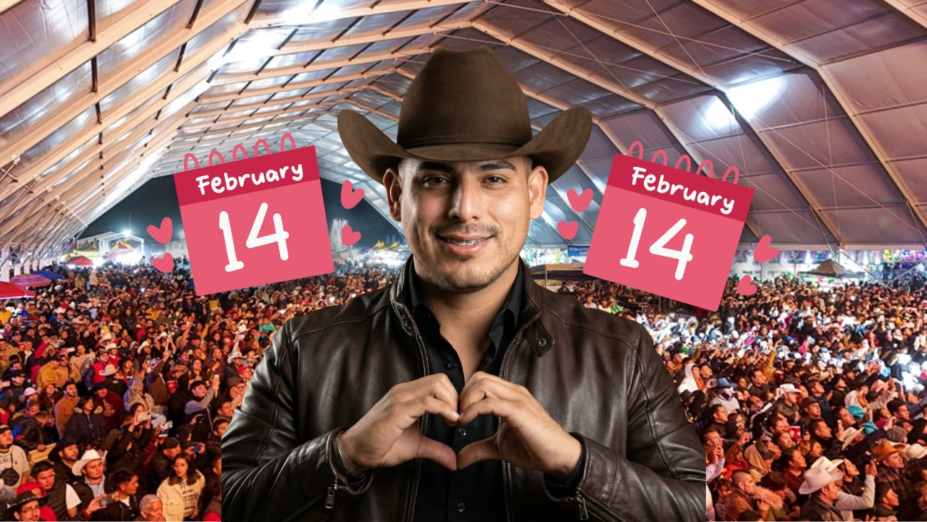 Espinoza Paz pone el toque romántico a la Feria de Tizayuca 2026 este 14 de febrero