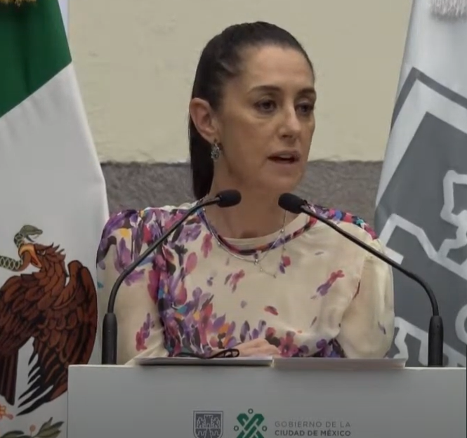Bajan 45% delitos de Alto Impacto en CDMX: Sheinbaum