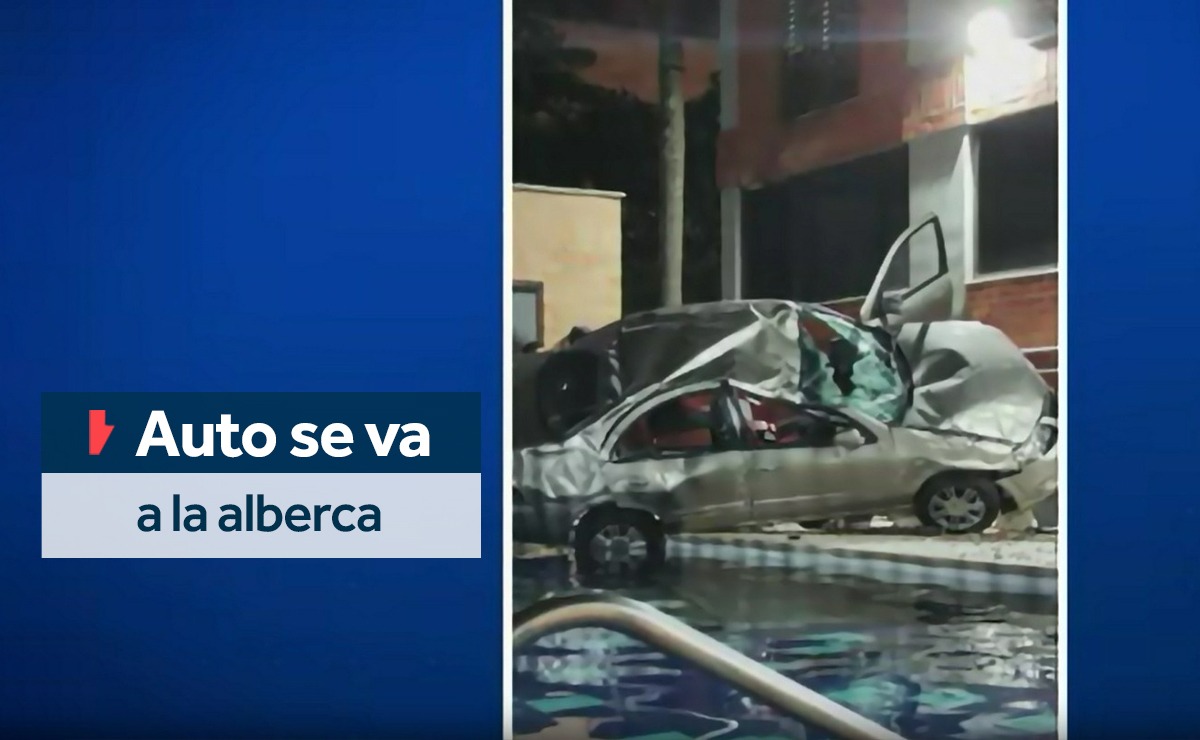 Conductor pierde control de su auto y cae desde un tercer piso hasta la ...