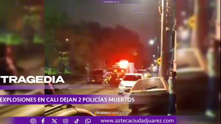 Atentado con explosivos en Cali: dos fallecidos tras detonación en el ...