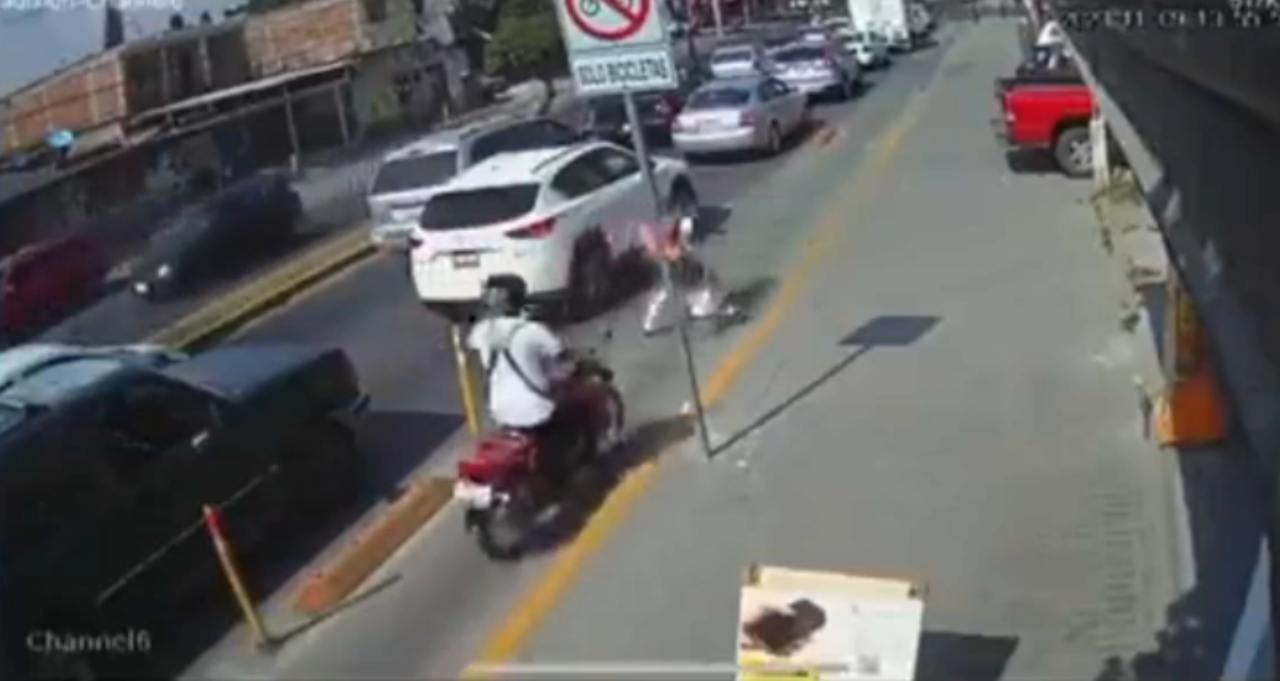 Motociclista atropella a niña y se da a la fuga en León, Guanajuato; la ...