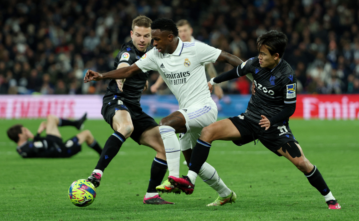 Real Madrid y Real Sociedad empatan en el Bernabéu