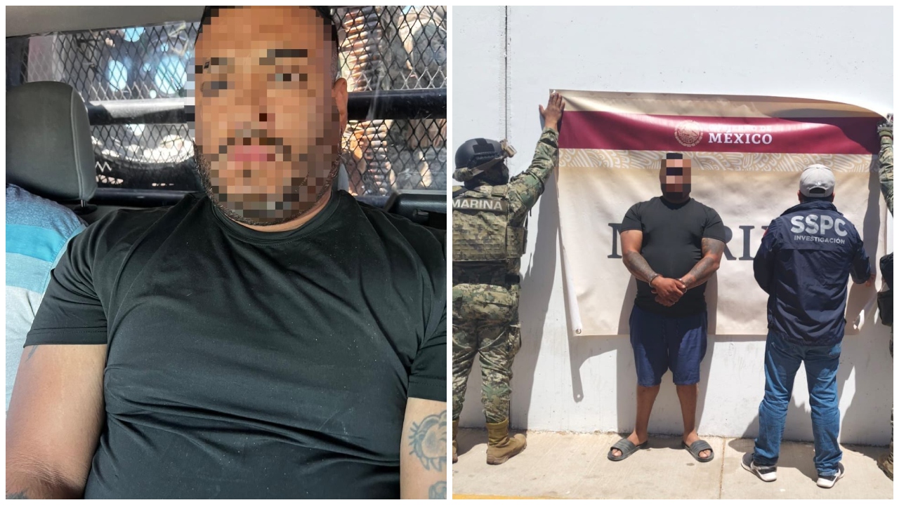 Detienen a "El 4-40", presunto operador del CJNG en Sonora