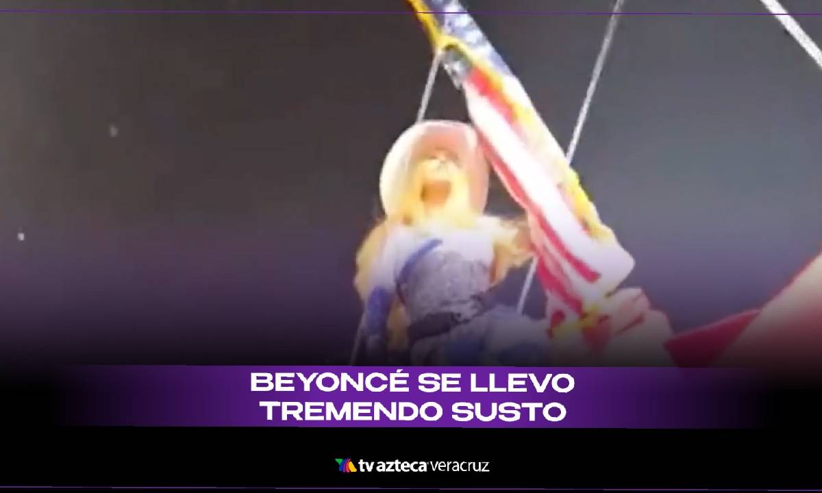 Beyoncé sufre accidente durante concierto en NRG Stadium