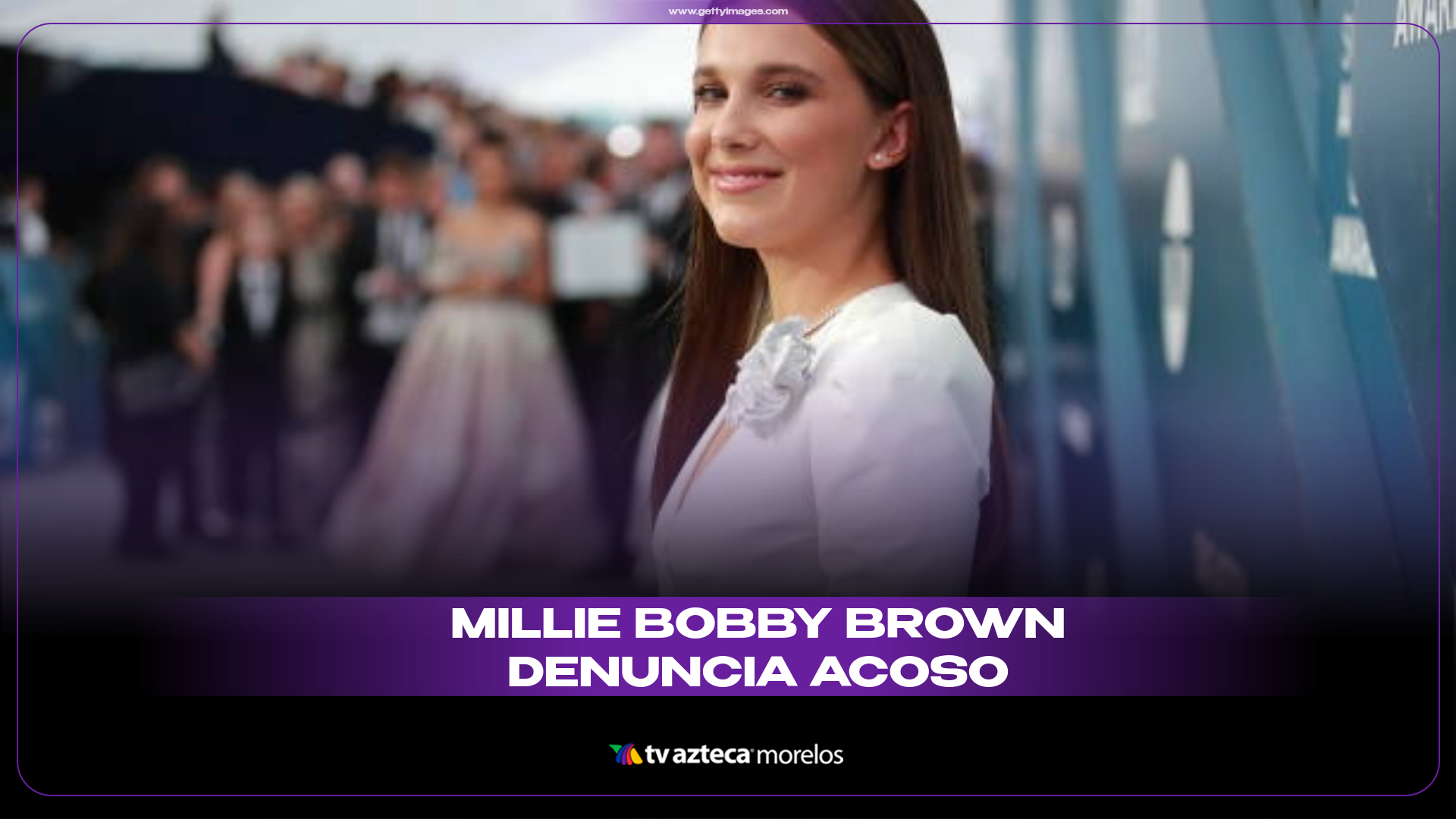 Millie Bobby Brown alza la voz y denuncia acoso