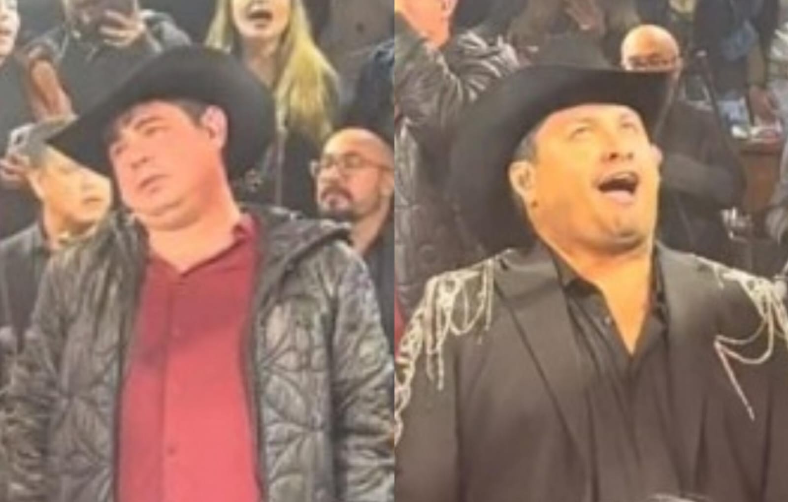 VIDEO Alfredo Olivas ebrio en concierto con Julión Álvarez