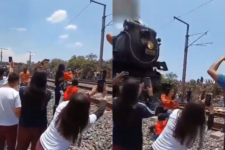 Muere arrollada por un tren mientras intentaba tomar una selfie