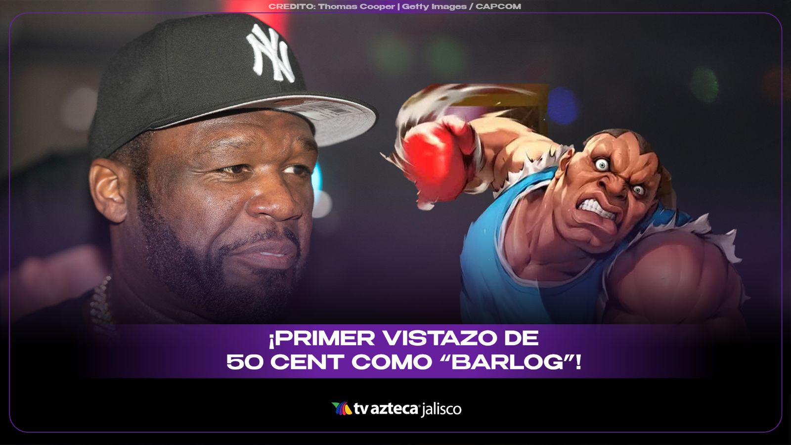 ¿Cómo se ve 50 Cent de Balrog de 'Street Fighter':