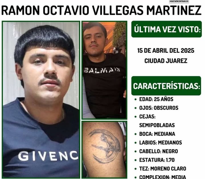 Octavio Ramon ¿Quién es Ramón Octavio Villegas Martínez, reportado como desaparecido ...