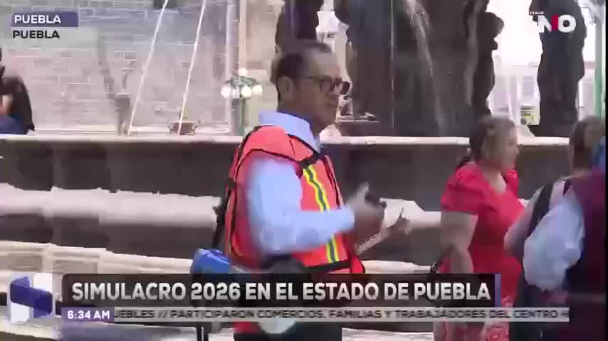 Así vivieron los poblanos el Primer Simulacro Nacional 2026