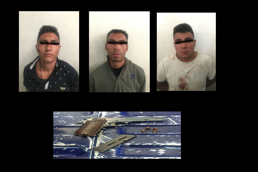 Detienen integrantes de banda dedicada al robo a negocios