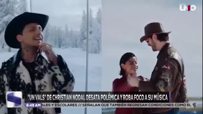 Christian Nodal genera polémica por canción