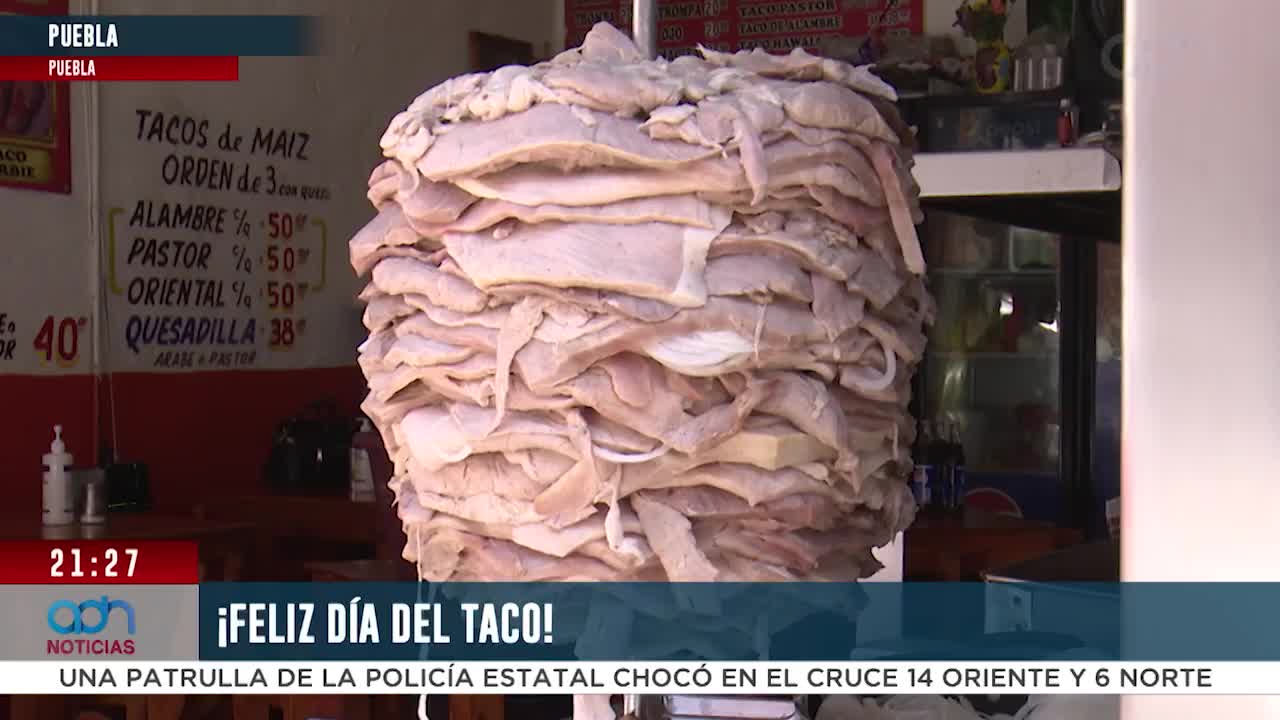 México festeja el día del taco este 31 de marzo