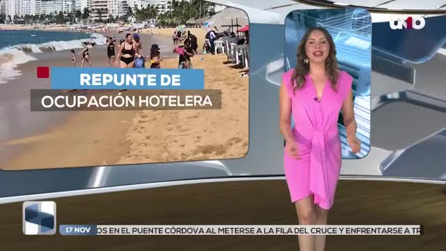 Repunte en la ocupación hotelera de Acapulco noviembre 2025