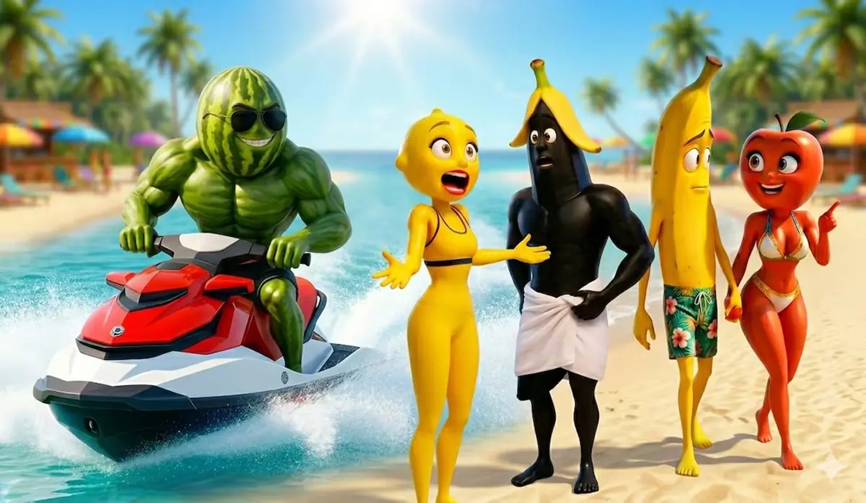 ¿Una manzana y una fresa peleando por el amor de un coco? Así son las ‘frutinovelas’ que invadieron TikTok