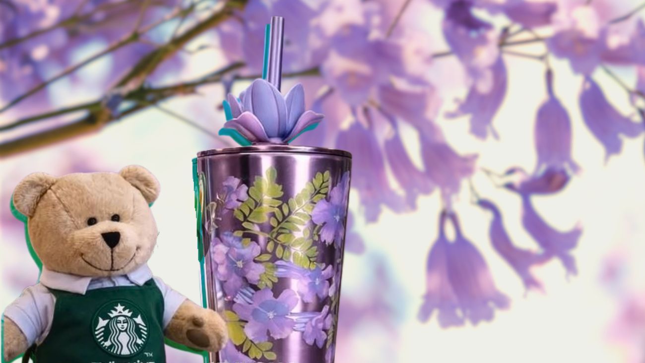 ¡Llegó la primavera! Starbucks lanza el vaso Jacarandas de edición limitada; precio y cómo conseguirlo