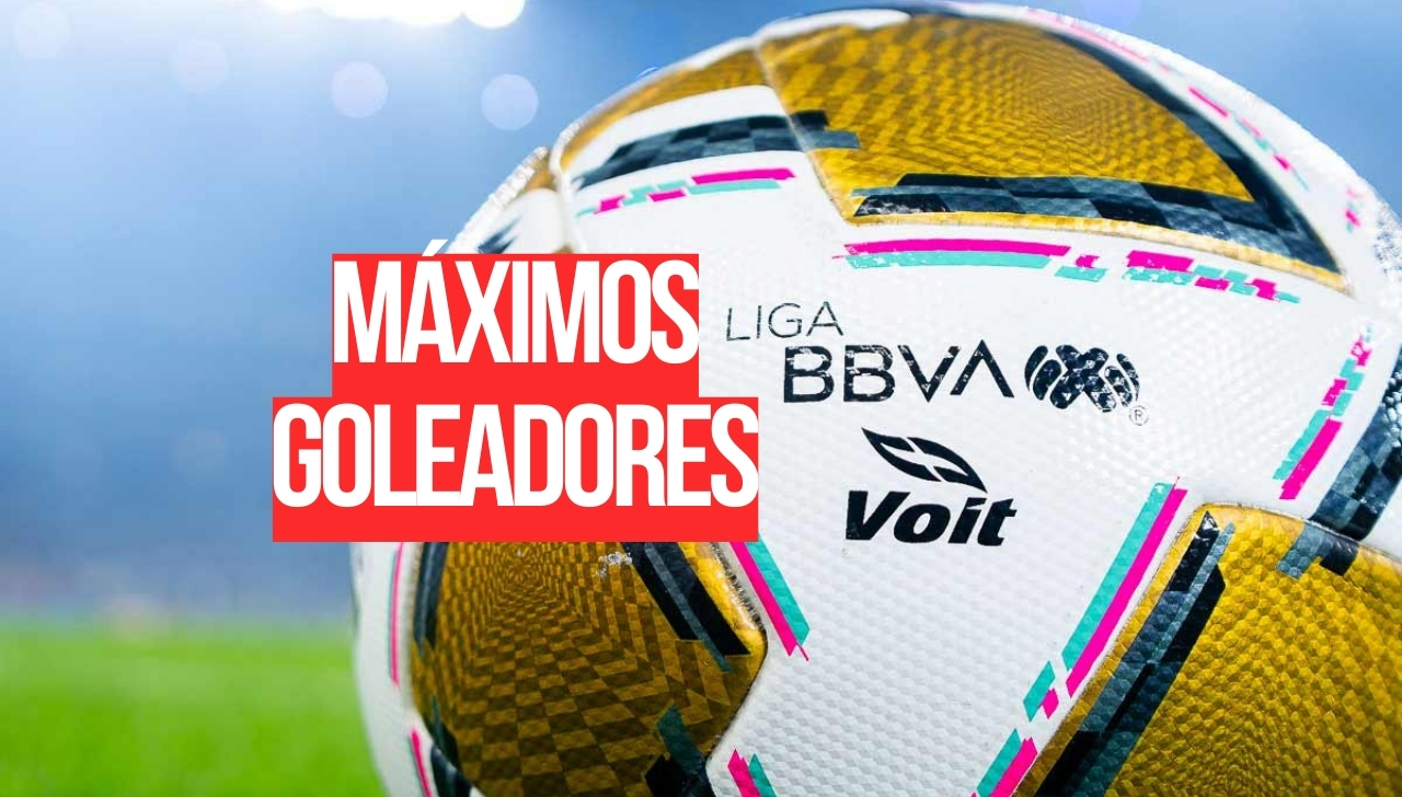 Ellos son realmente los 4 jugadores con más goles de toda la Liga BBVA MX