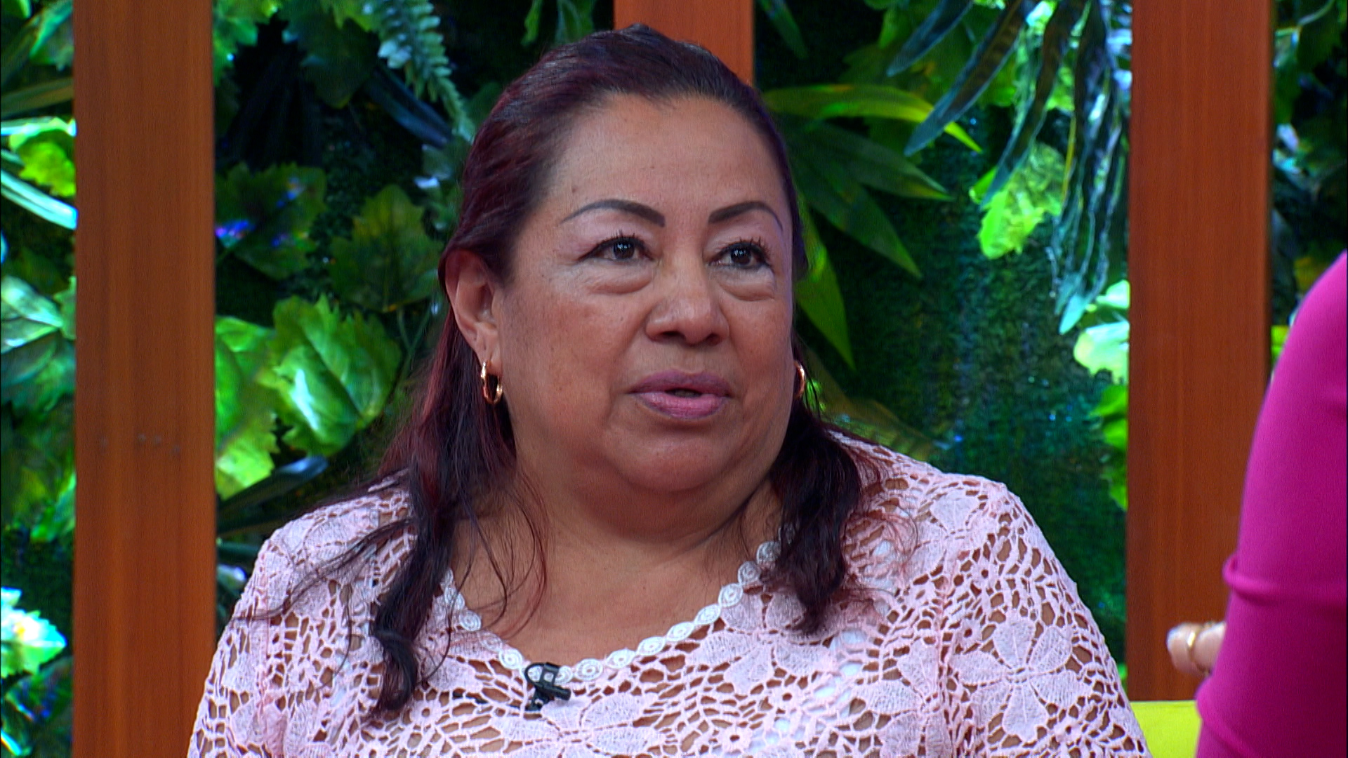 Rosalba Mathis Rosalba se encargó de su nieto quien estaba en un anexo