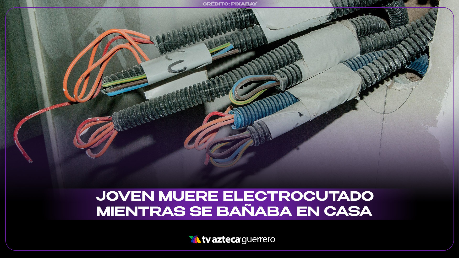 joven de 18 años muere electrocutado mientras se bañaba en su domicilio ...