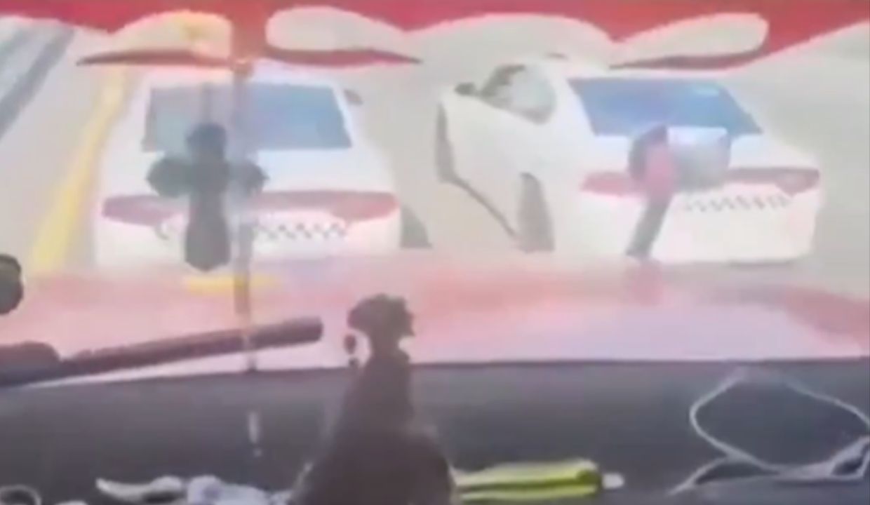 VIDEO: A balazos, elementos de la Guardia Nacional detienen a traileros en la ruta Puebla - Oaxaca