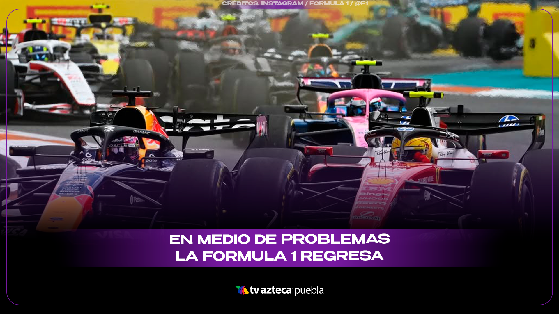 La Fórmula 1 vuelve con el Gran Premio de Miami tras pérdidas millonarias y crisis por cancelaciones