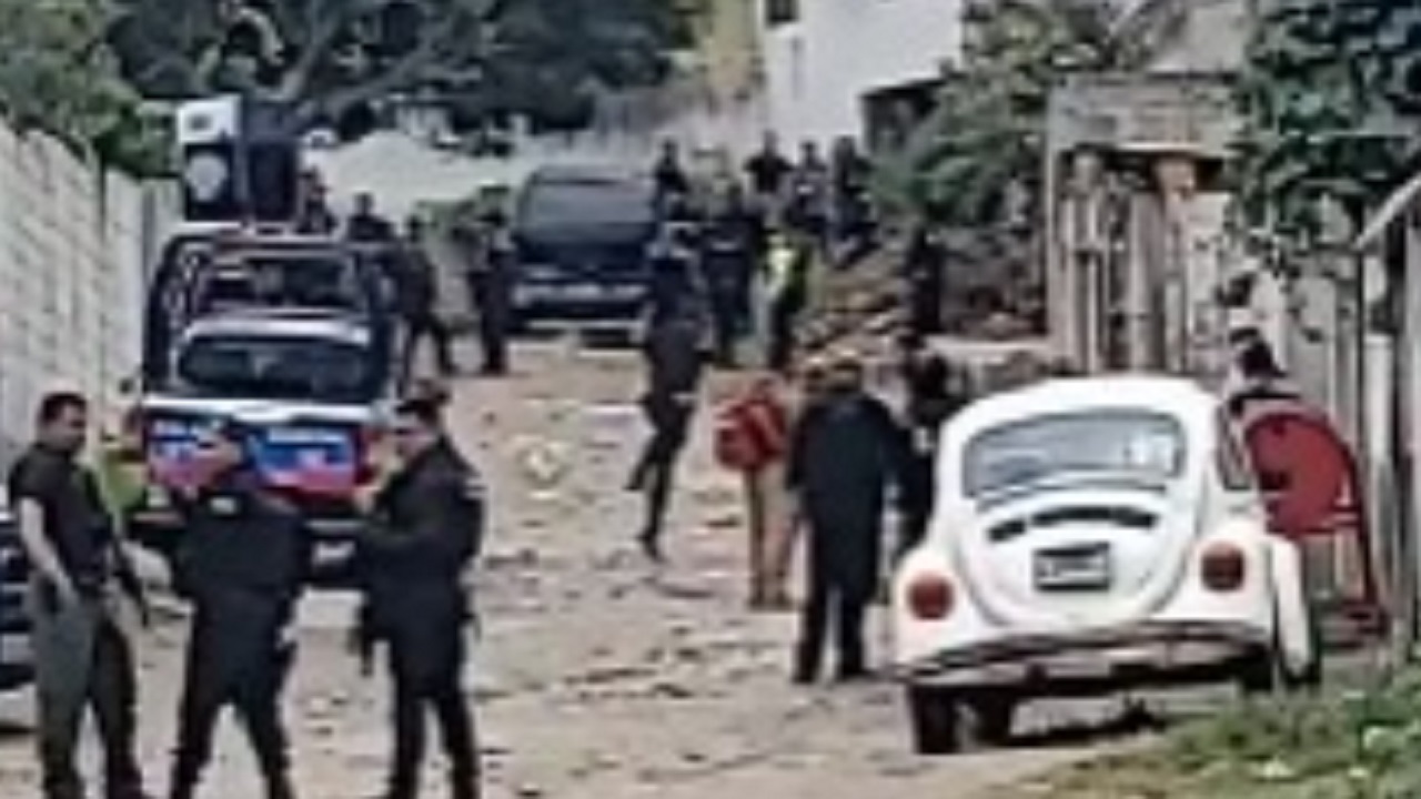 Se desata balacera en Amozoc tras secuestro de una mujer