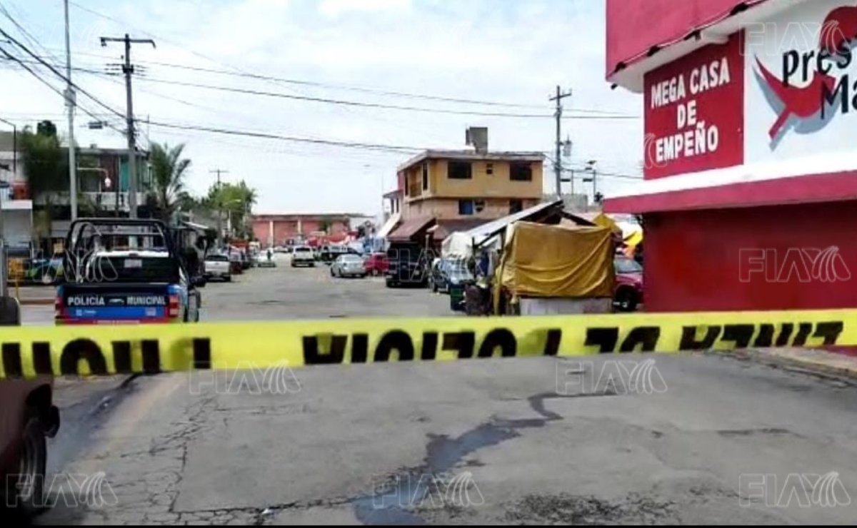 Matan a joven en ataque armado junto al mercado Unión en Puebla