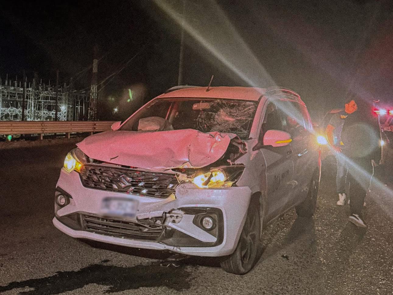 Accidente en la carretera Querétaro-San Luis Potosí domingo 5 de enero 2025
