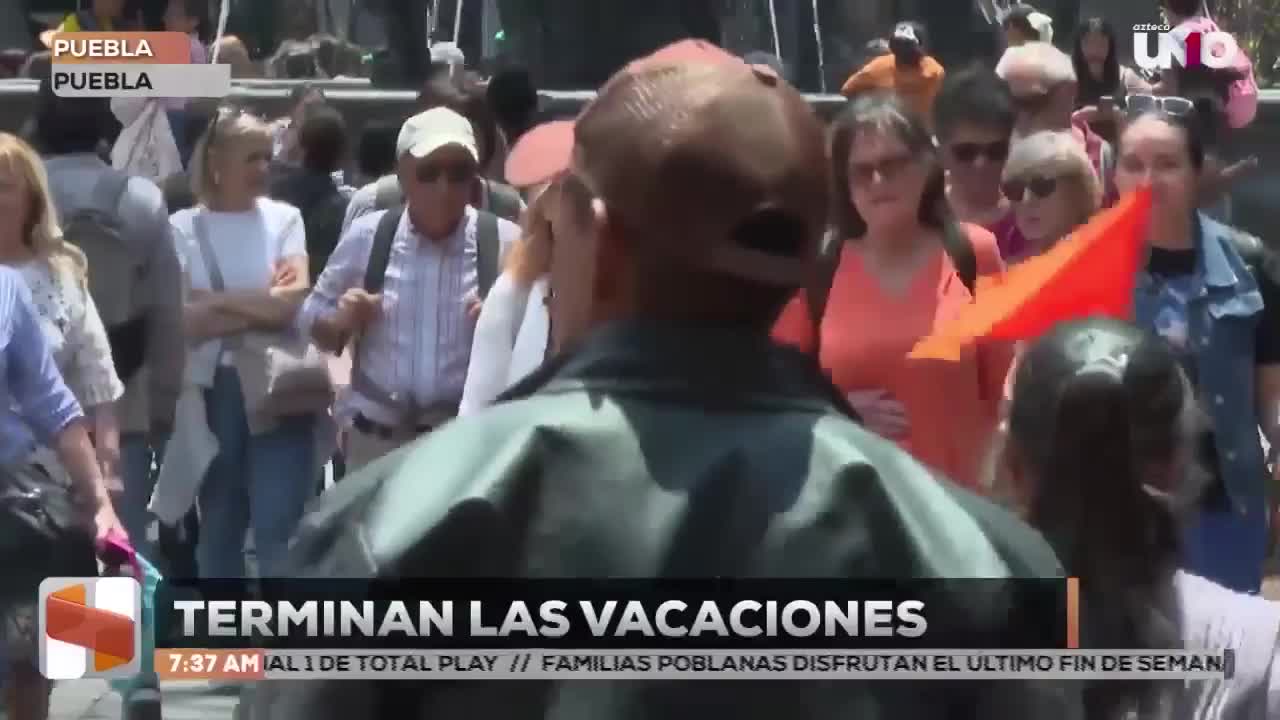 Familias aprovechan último fin de semana