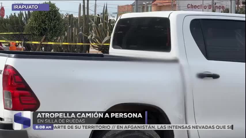 Camión atropella y mata a una persona en silla de ruedas en Irapuato ...