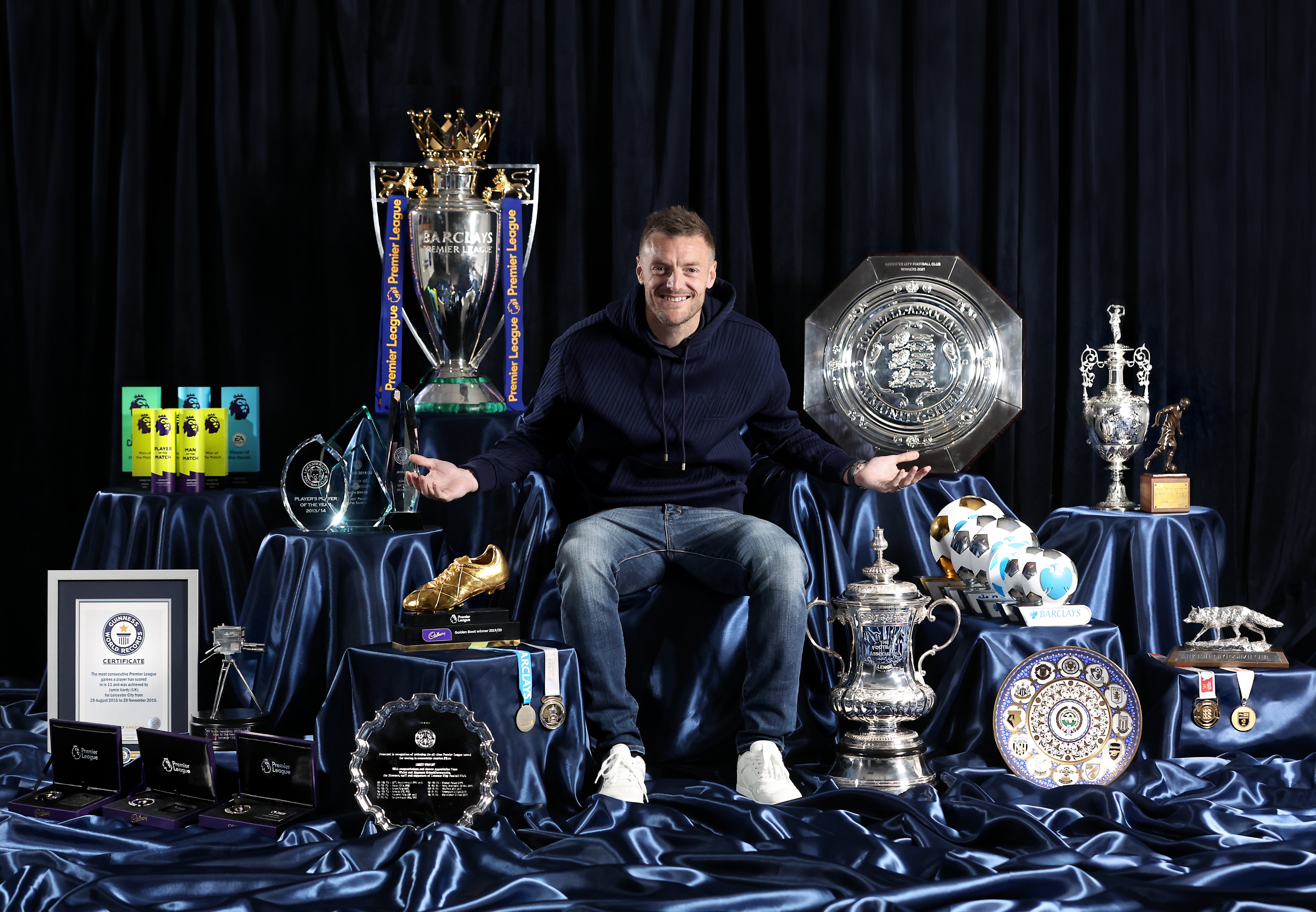 Jamie Vari Jamie Vardy dejará al Leicester City tras 13 temporadas