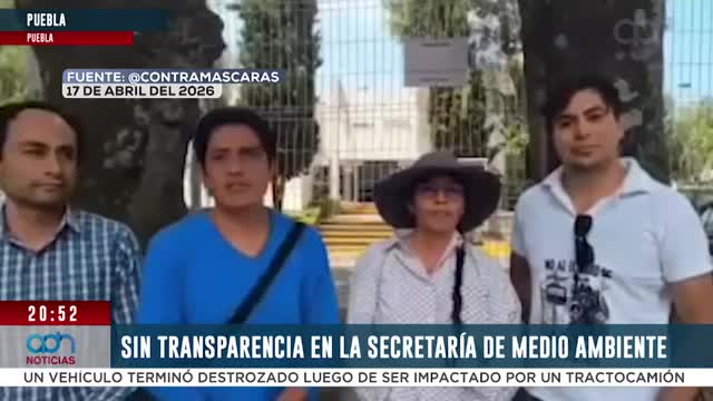 Denuncian opacidad en Medio Ambiente Puebla, tras reunión exigen a grupo ambientalistas GUARDAR TELÉFONOS Y NO GRABAR ¿Qué ocultan?