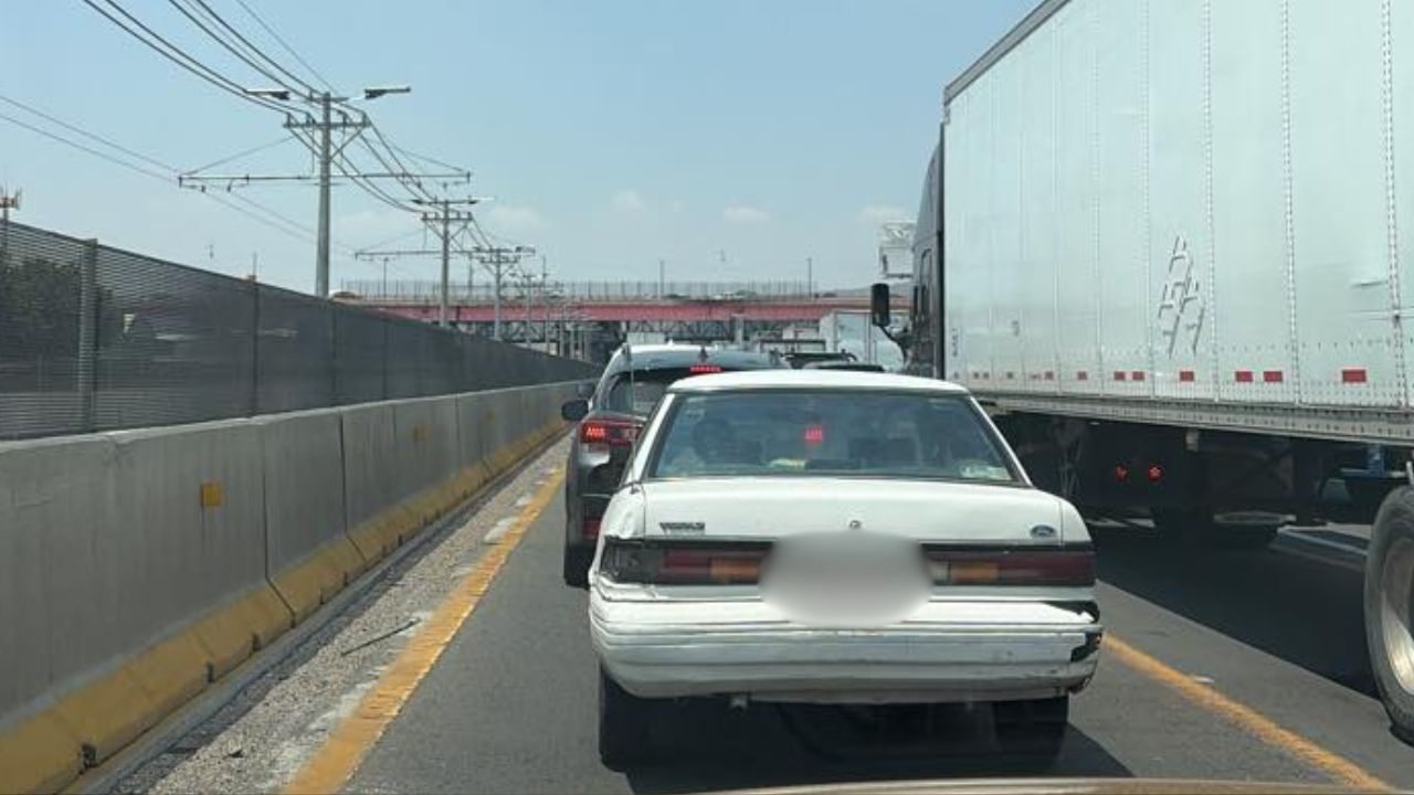 Conductor murió tras accidente sobre la autopista México-Puebla hoy: Caos vial y tráfico paralizado