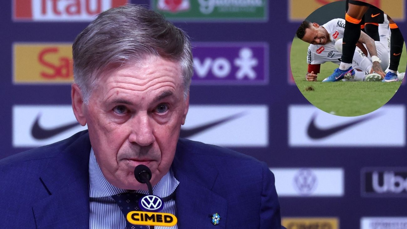 ¿Adiós al Mundial 2026? Neymar queda fuera de la convocatoria de Brasil; Carlo Ancelotti explica la razón