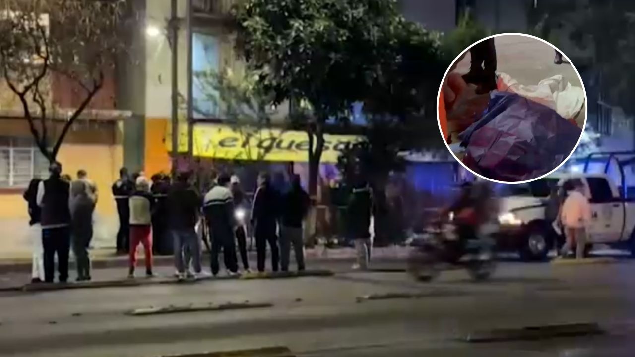 Matan a balazos a hombre en calles de la alcaldía Cuauhtémoc, CDMX
