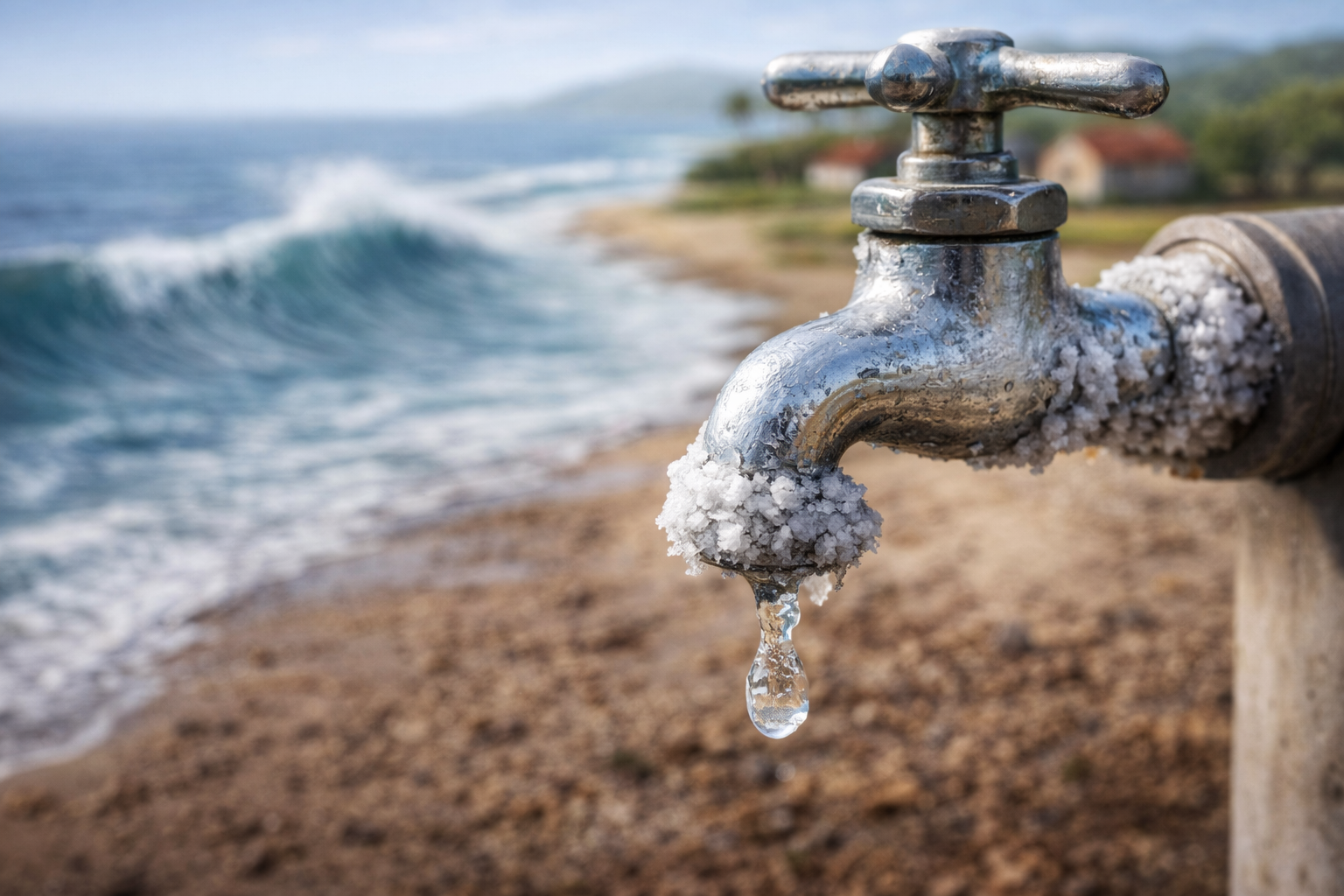 La amenaza invisible que vuelve salada el agua potable y ya afecta a comunidades en todo el mundo