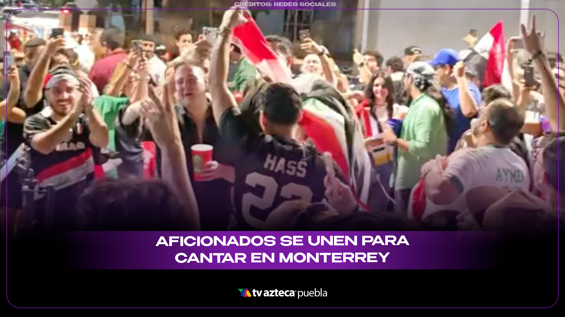 Afición une voces tras derrota de Bolivia y canta “Lamento Boliviano” en Monterrey.