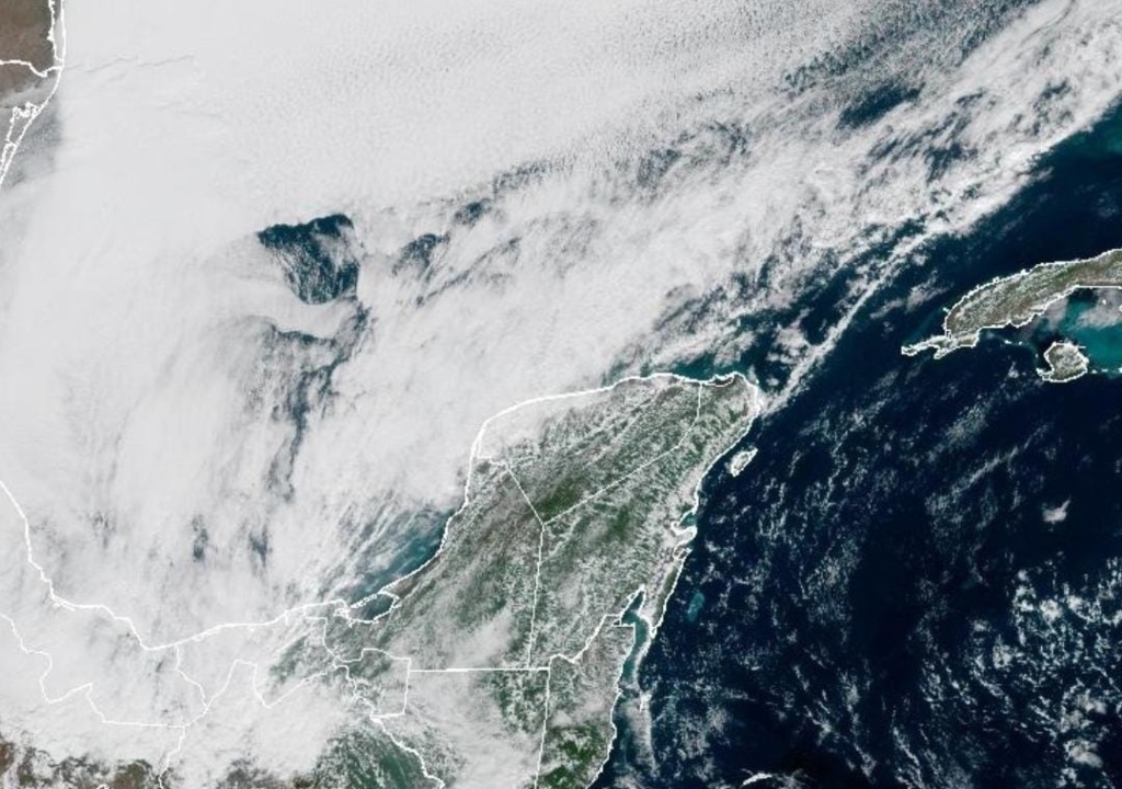 Frente Frío No. 30 causa caos vial en Yucatán; piden extremar precauciones