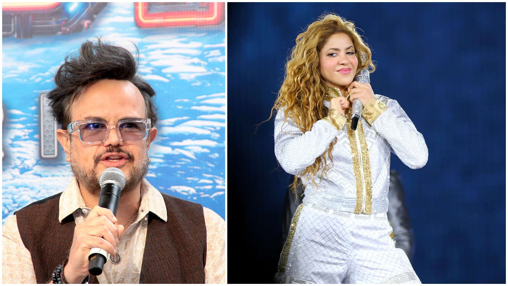 Aleks Syntek dice que Shakira se portó "muy coqueta" con él enfrente de su  esposa. “Te ves muy guapo”