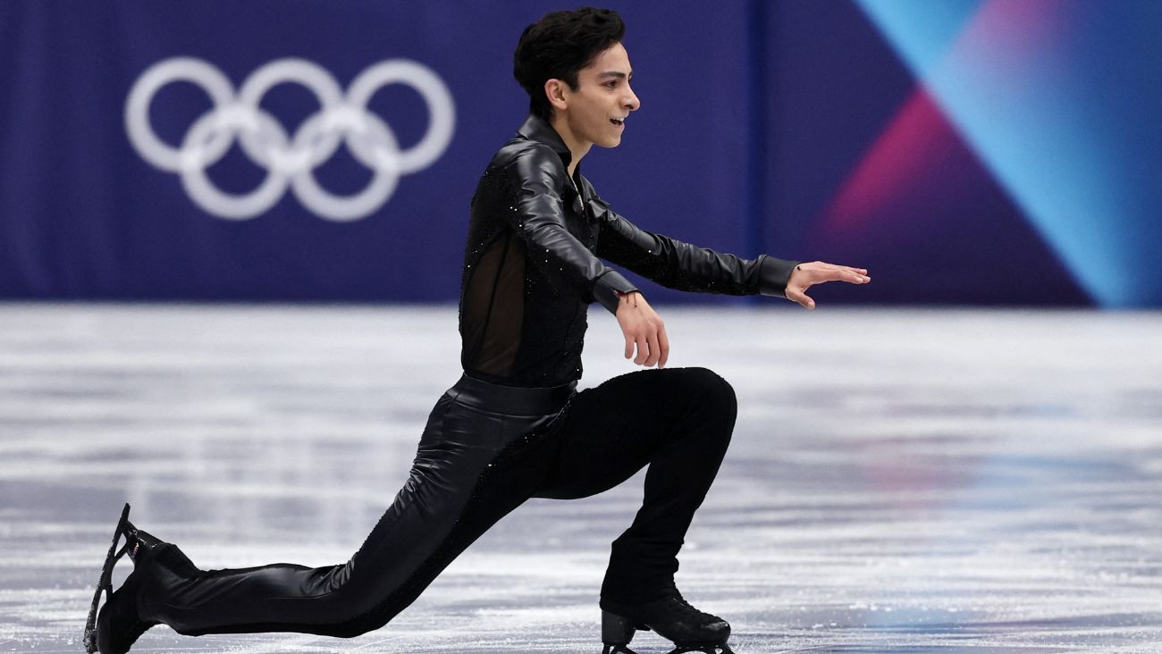 Donovan Carrillo en la final de Patinaje Artístico en los Juegos Olímpicos de Invierno 2026
