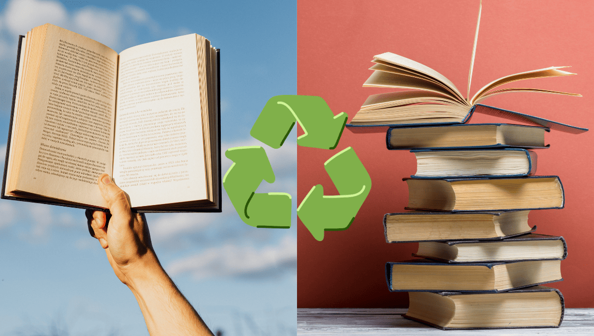 Ideas para reciclar libros viejos y darles un segundo uso