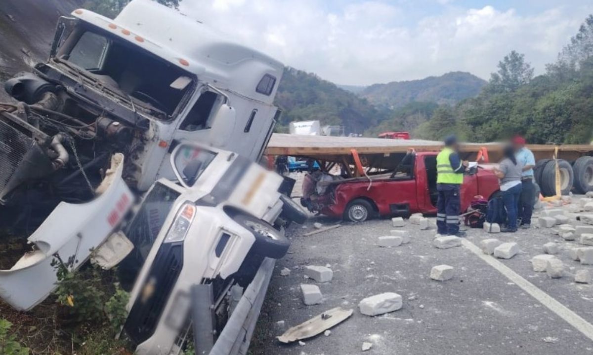 ¿Qué pasó en la autopista Perote-Xalapa, hoy 10 de enero de 2025?