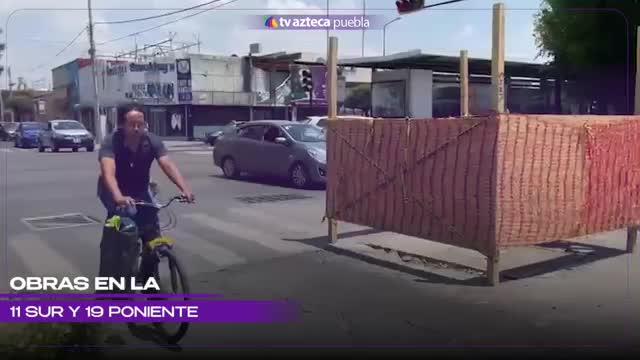 Cierre parcial en la 11 Sur y 19 Poniente hoy en Puebla; llaman a extremar precauciones