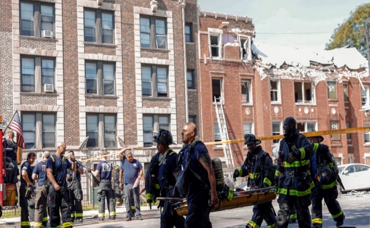 Fuerte explosión en Chicago deja a 8 heridos