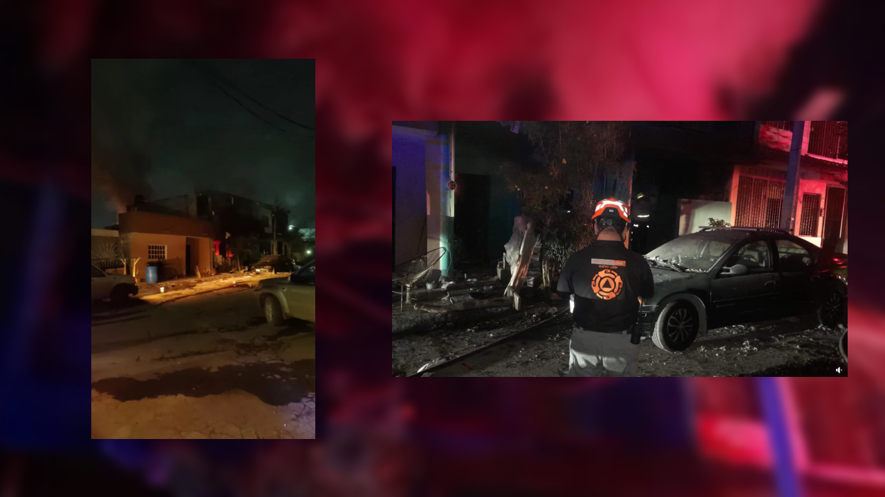Explosión en vivienda en Nuevo León deja al menos un muerto y heridos