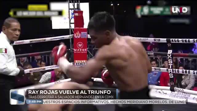 Ray Rojas vuelve a la victoria con triunfo en la Ciudad de México