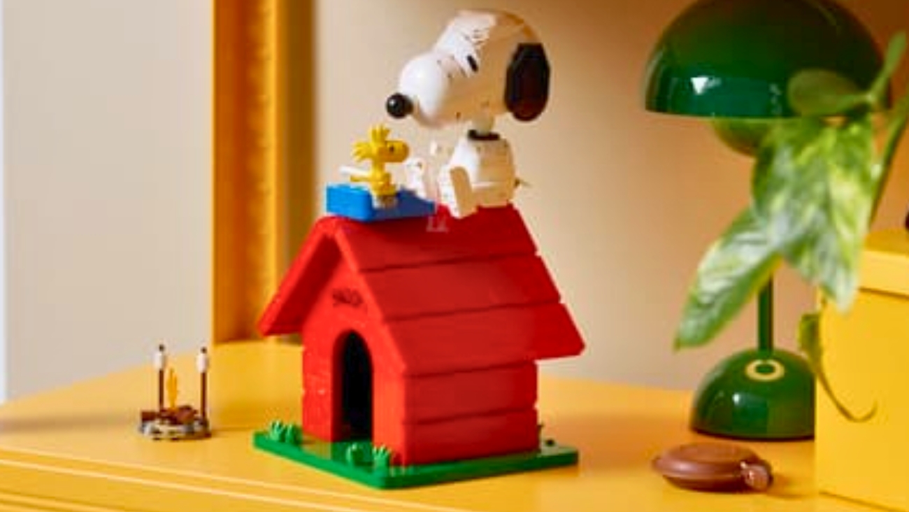 La famosa casa roja de Snoopy llega en versión LEGO para fans adultos